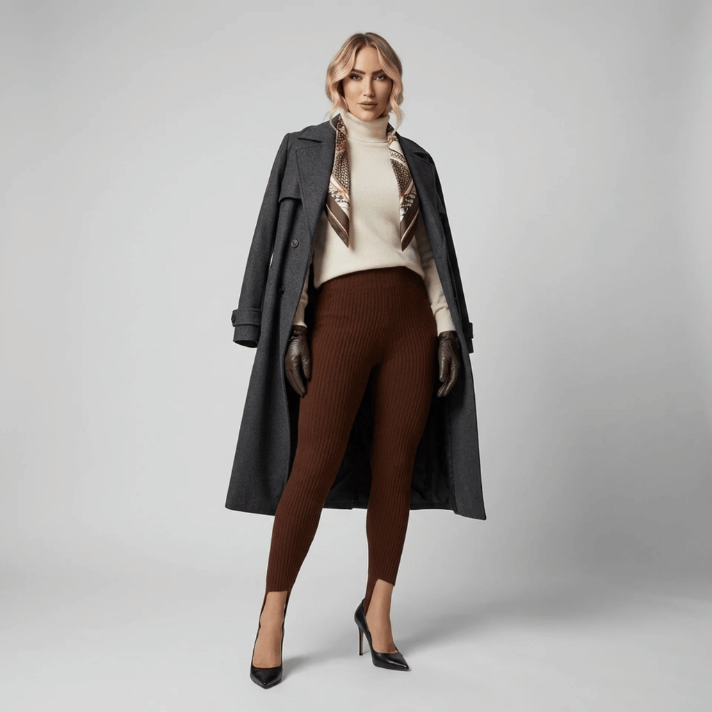 Legging Feminina Canelada com Pezinho Autumn Forglows