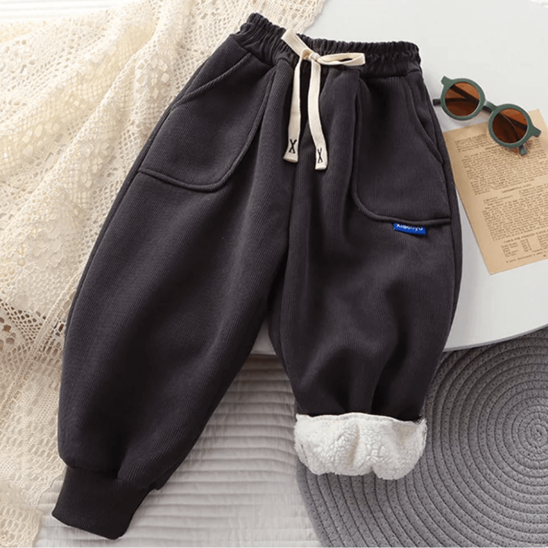 Calça Infantil de Moletom com Pelúcia Forglows