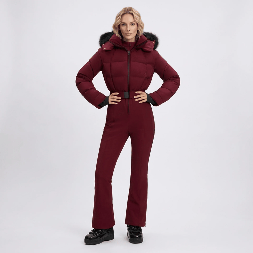 Macacão Feminino Impermeável para Neve Chamonix Forglows
