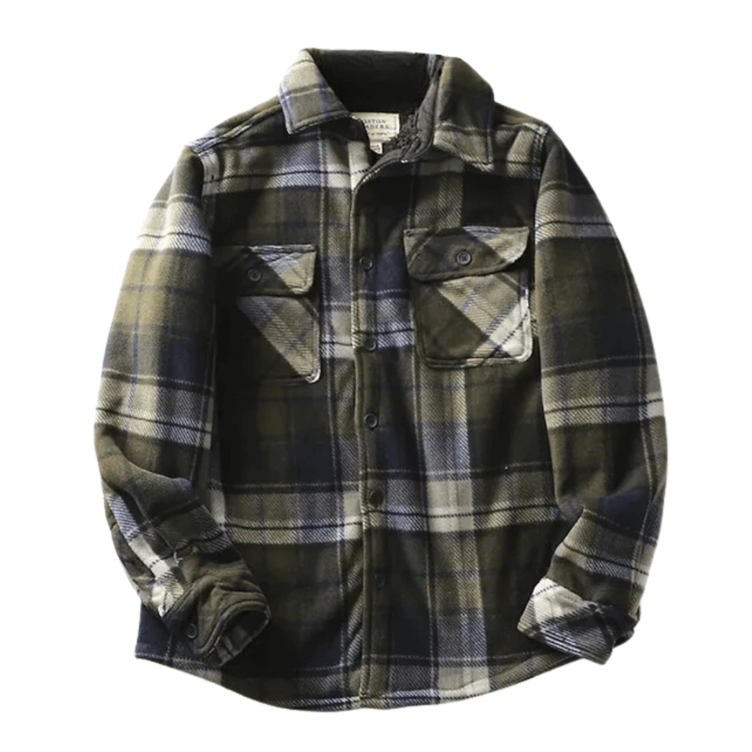 Camisa Masculina Xadrez Peluciada Forglows