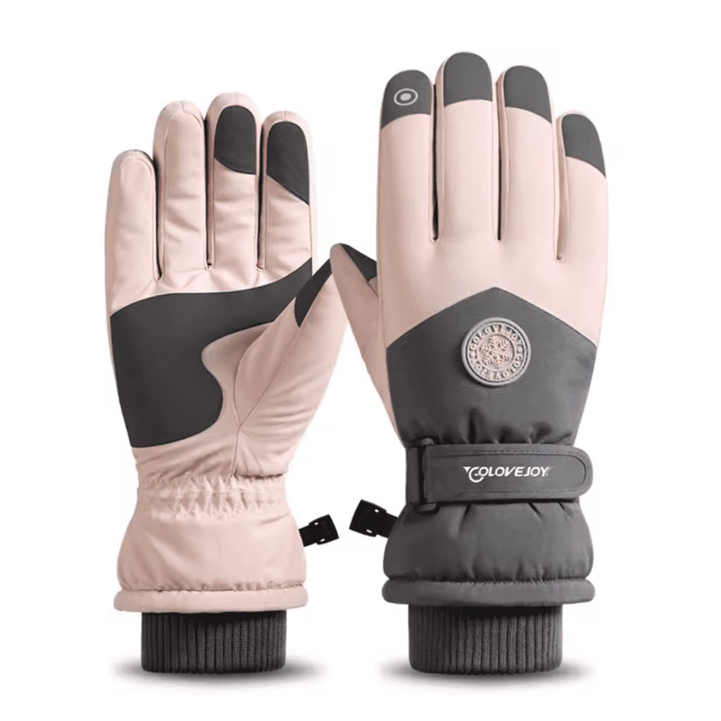 Luva Feminina para Neve Impermeável e Touchscreen Forglows