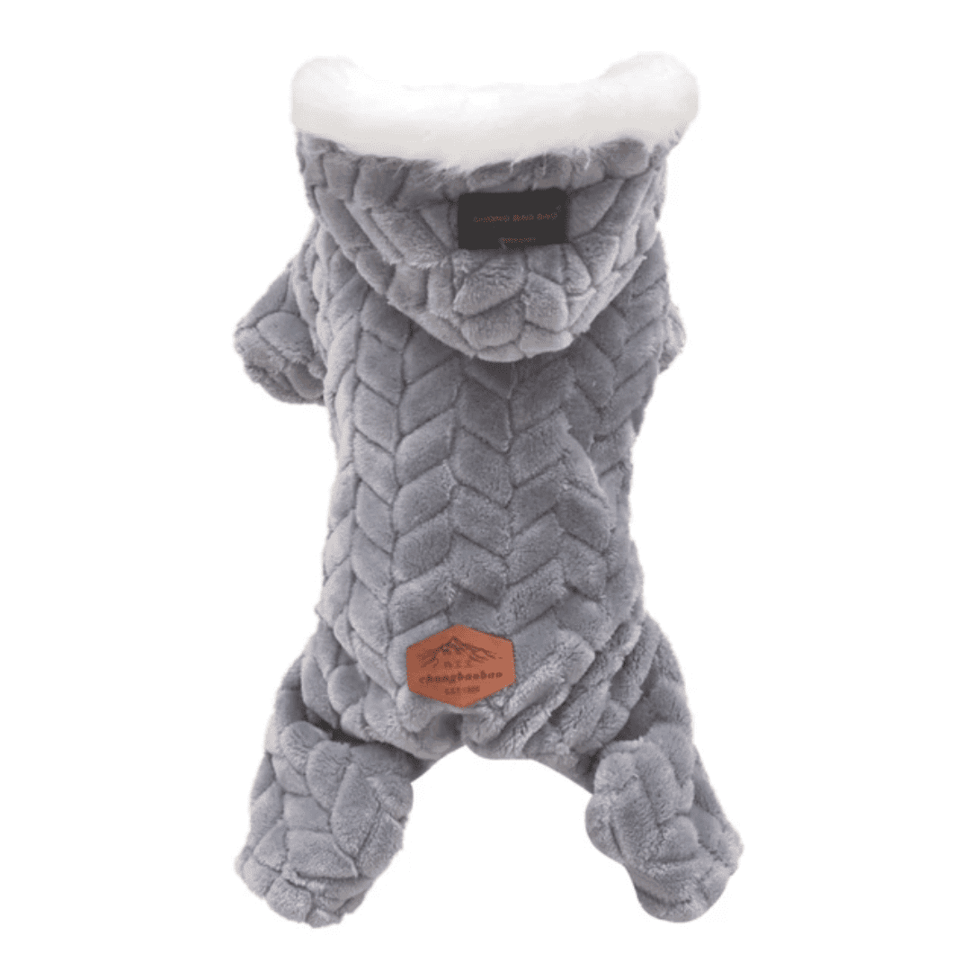 Roupa Pet de Veludo com Pelúcia Forglows