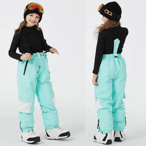 Calça com Suspensório Infantil para Neve Forglows