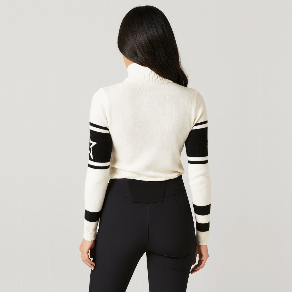 Suéter Gola Alta Feminino Navy Ski Forglows