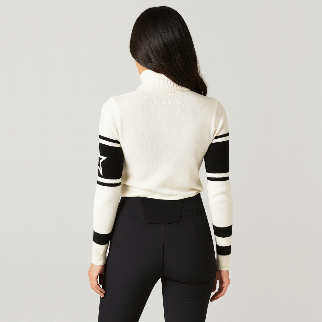 Suéter Gola Alta Feminino Navy Ski Forglows