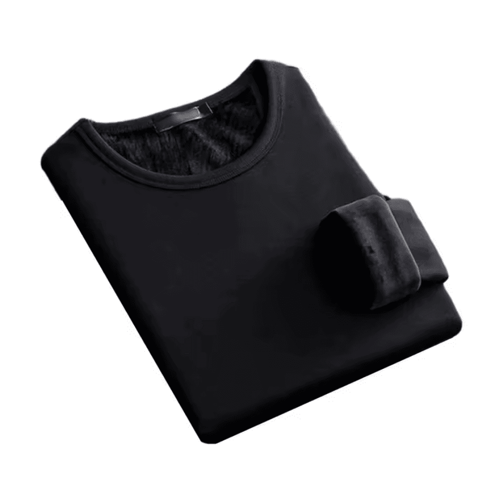 Blusa Térmica Manga Longa Masculina Forrada com Pelúcia Forglows