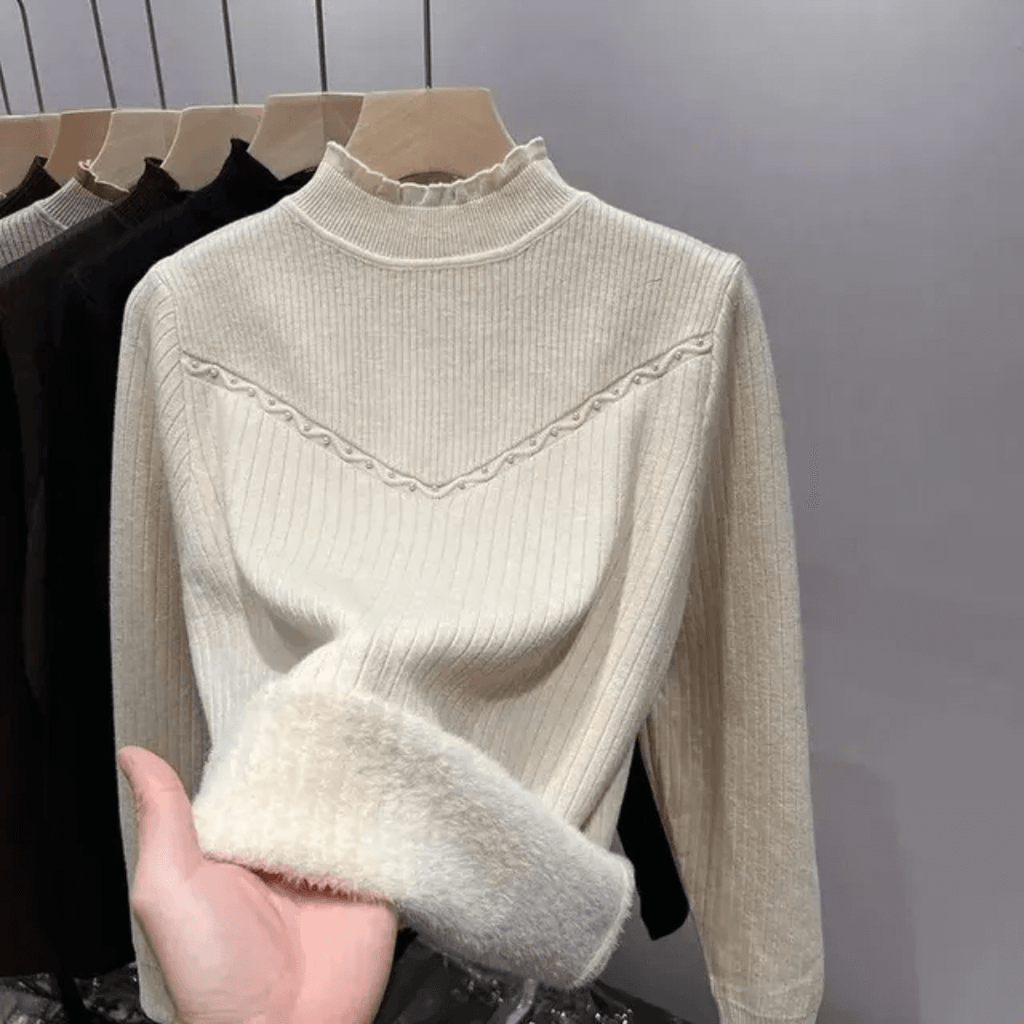 Suéter Feminino Peluciada Gola Clarice Forglows