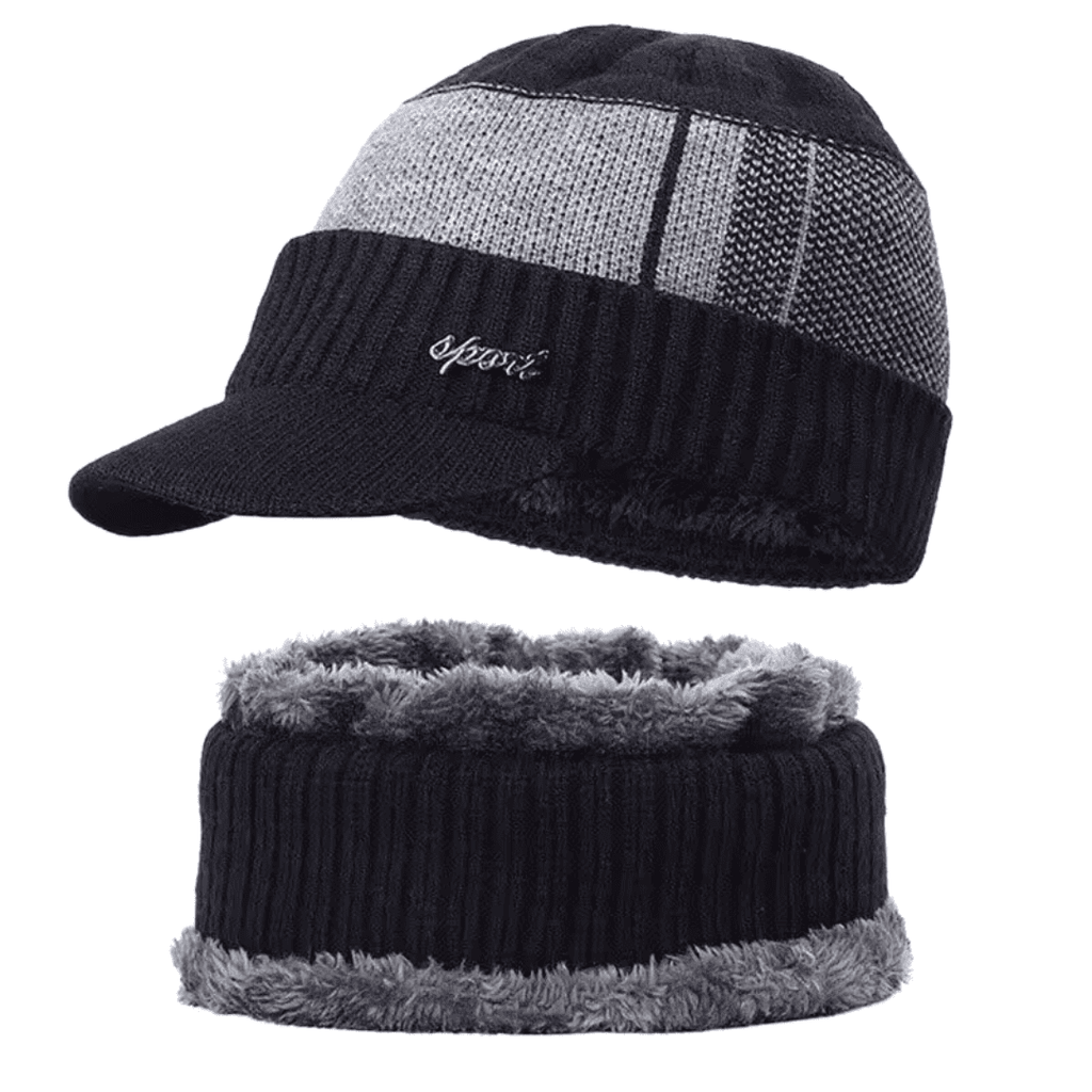 Conjunto Boné e Gola Forrados Masculino Forglows
