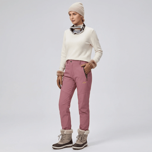 Calça Feminina Impermeável e Forrada para Neve Forglows