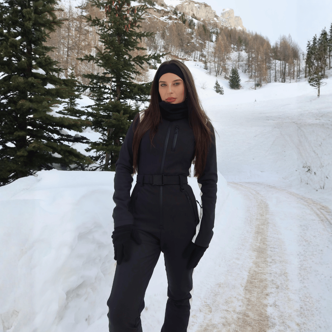 Macacão Feminino Impermeável para Neve Alpes Forglows