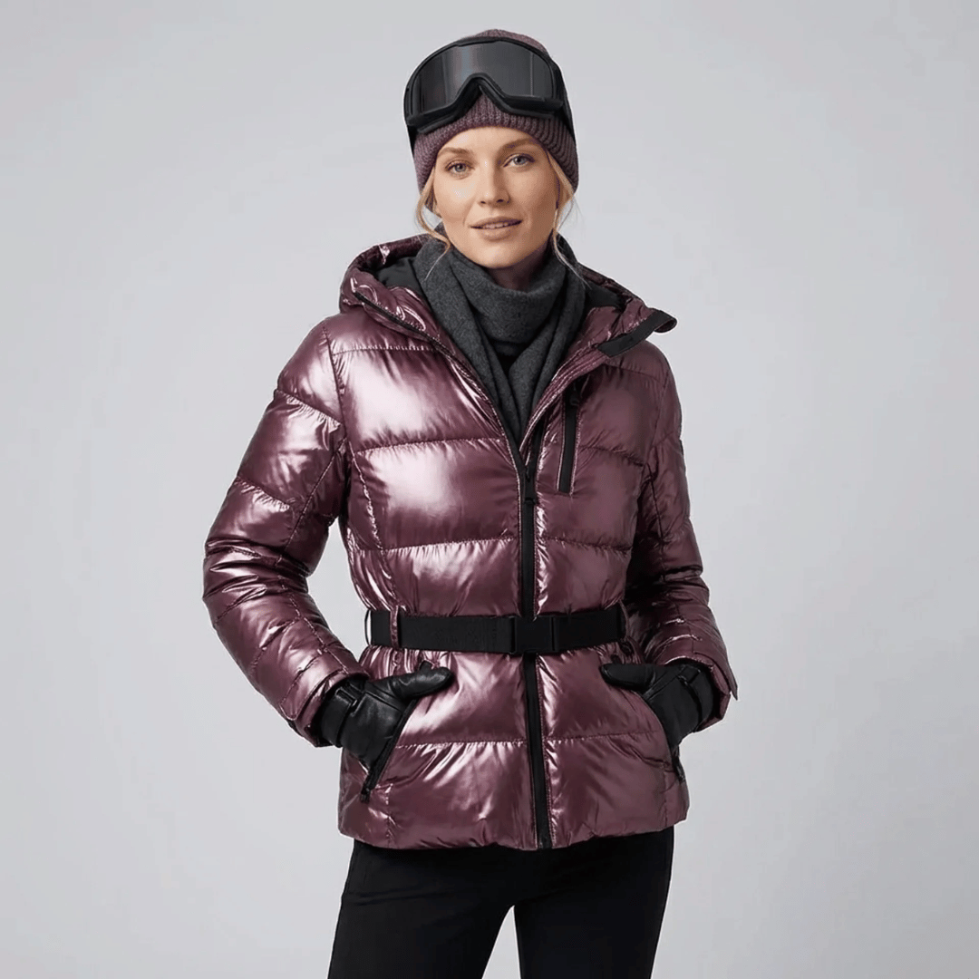 Jaqueta Feminina Impermeável para Neve Forglows