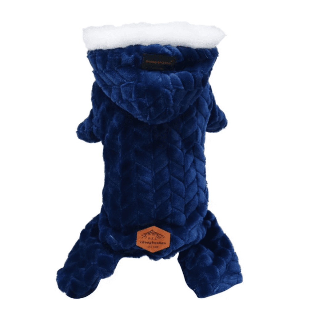 Roupa Pet de Veludo com Pelúcia Forglows