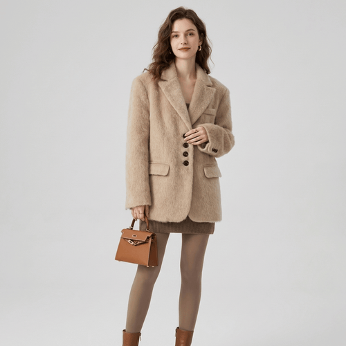 Blazer Feminino de Lã Yngrid Forglows