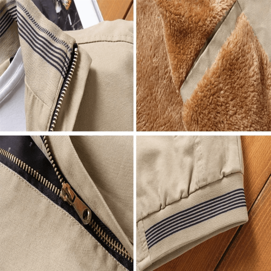 Jaqueta Masculina Bomber com Pelúcia Forglows