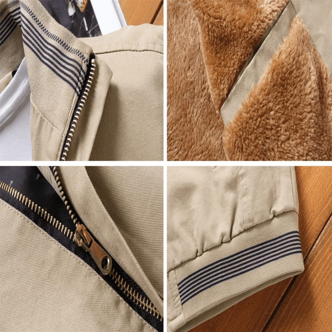 Jaqueta Masculina Bomber com Pelúcia Forglows