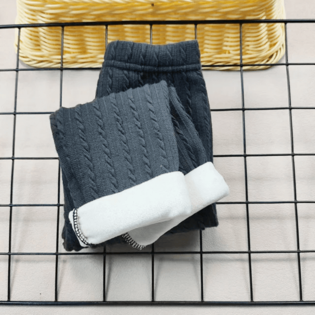 Calça Infantil com Pelúcia Jacquard Forglows