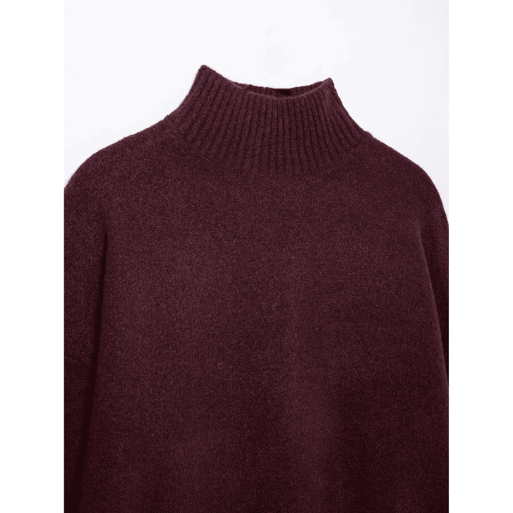 Maxi Suéter Feminino com Gola Alta Denali Forglows