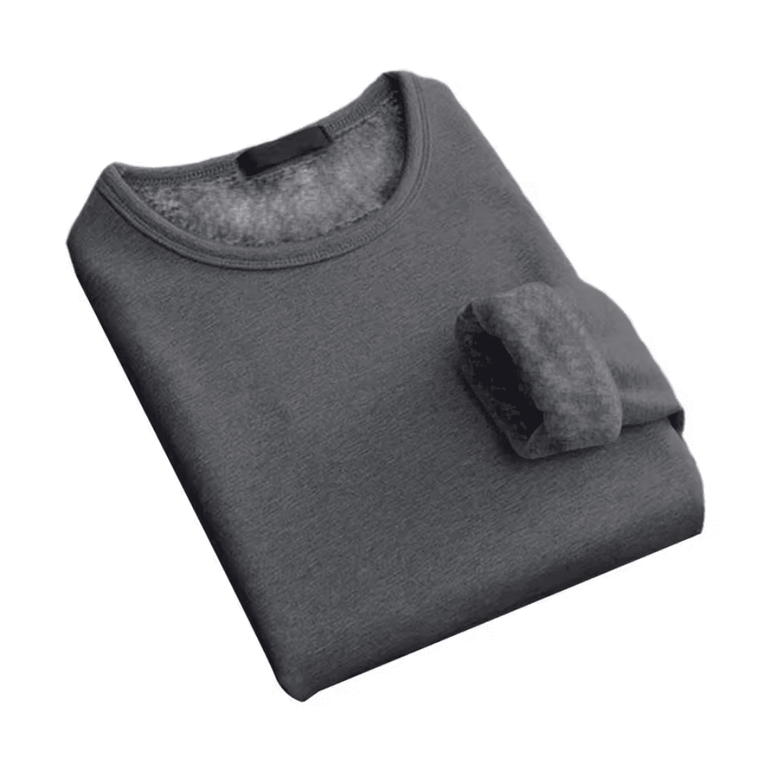 Blusa Térmica Manga Longa Masculina Forrada com Pelúcia Forglows