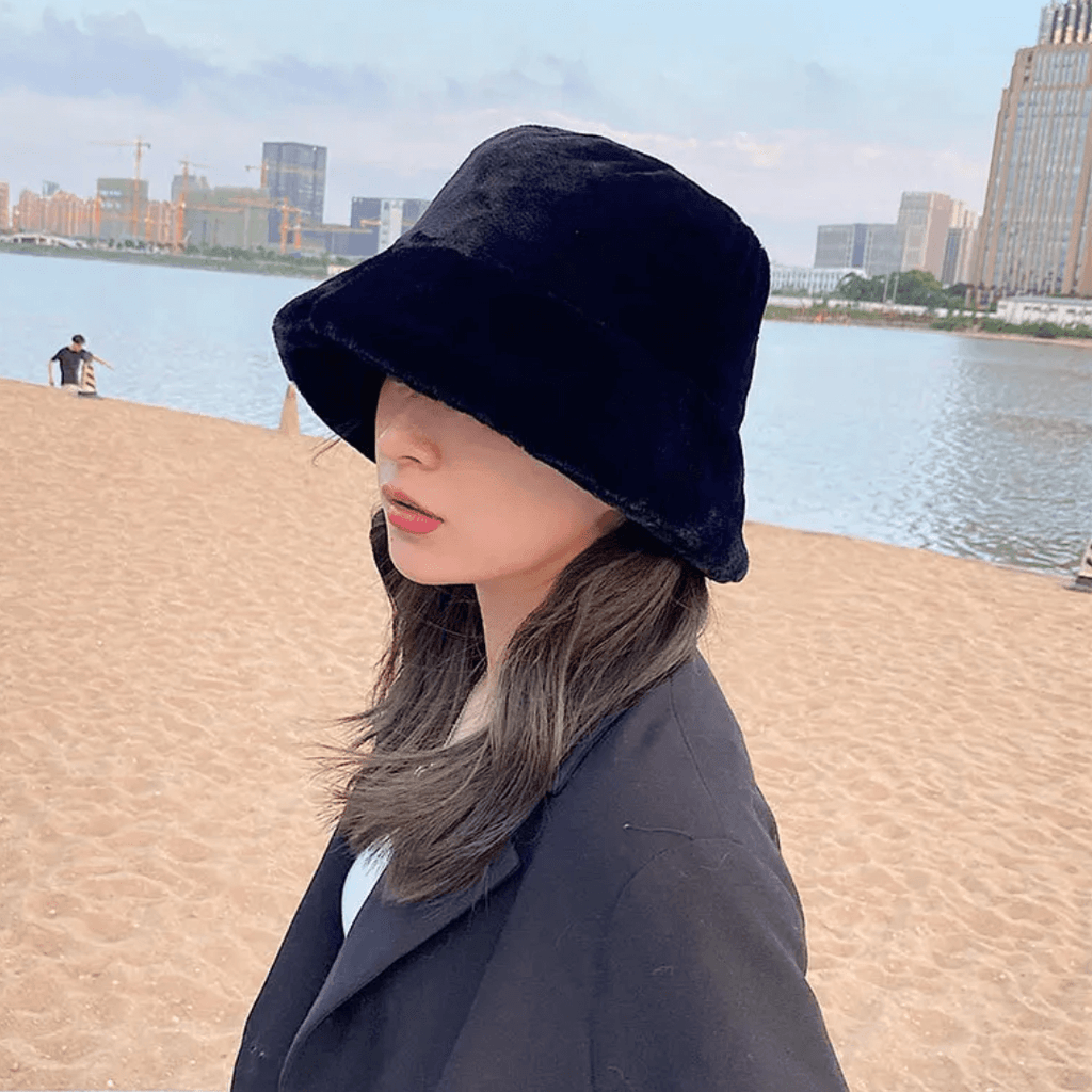 Chapéu Bucket Feminino Peluciado Forglows