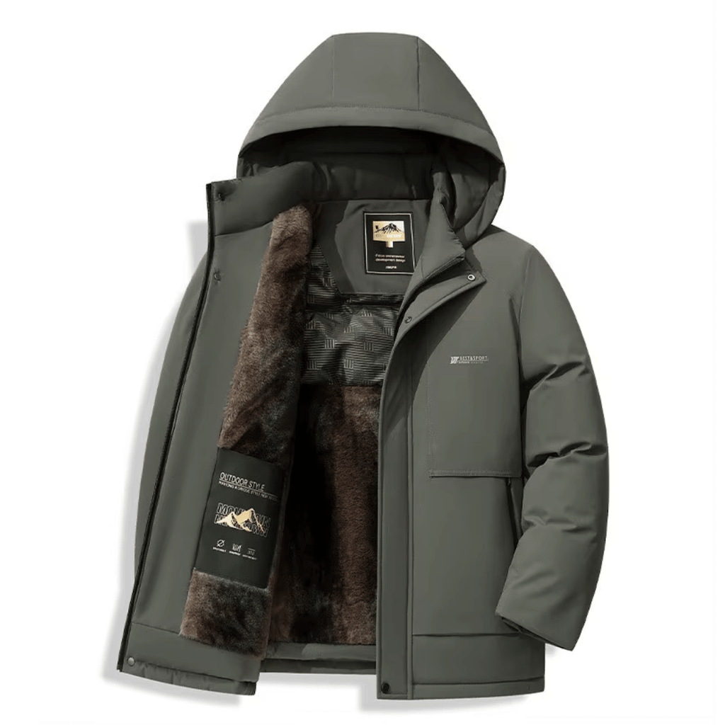 Jaqueta Masculina com Capuz Forrada Forglows