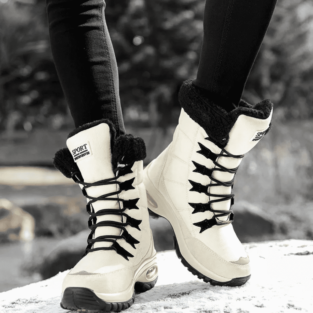 Bota de Neve Feminina com Pelúcia Forglows