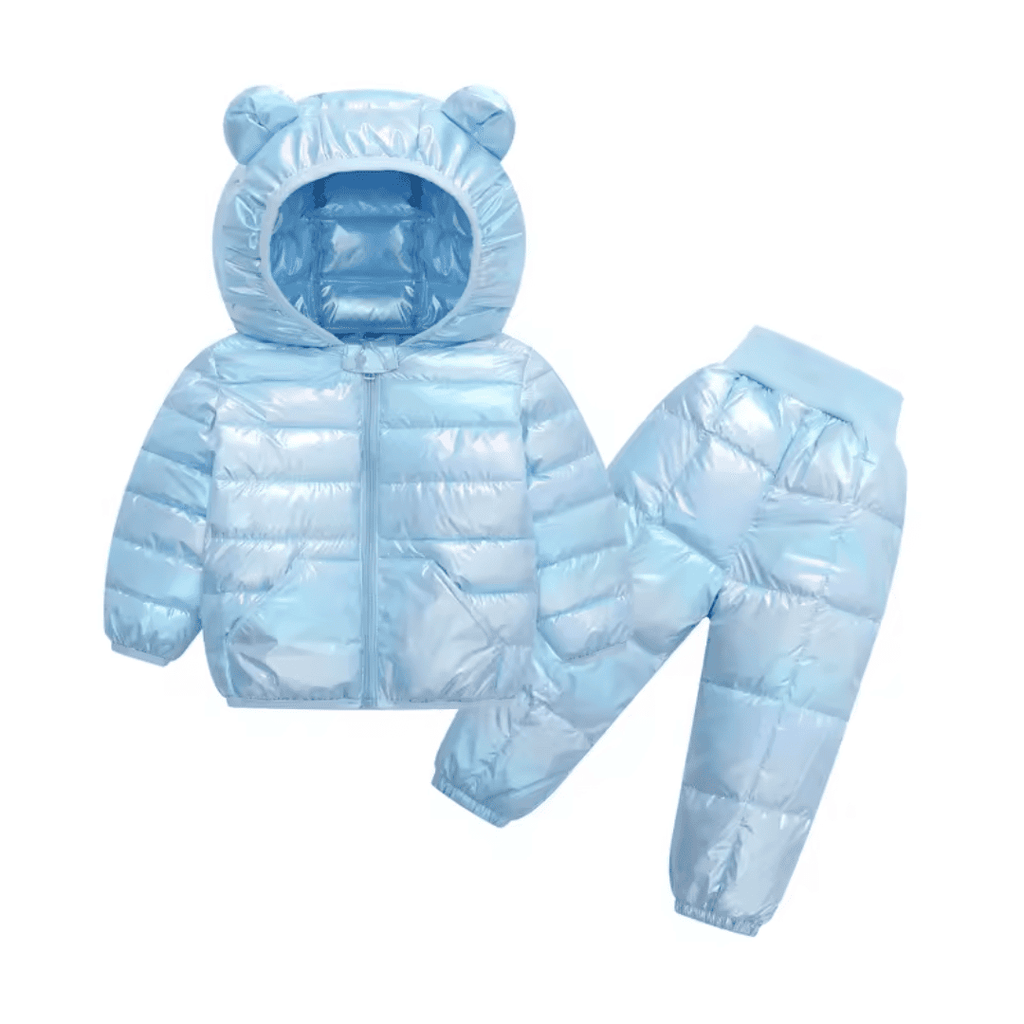 Conjunto Infantil Puffer Térmico Forglows
