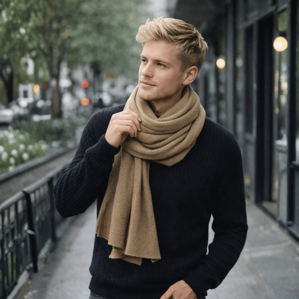 Cachecol Masculino  Cashmere Forglows