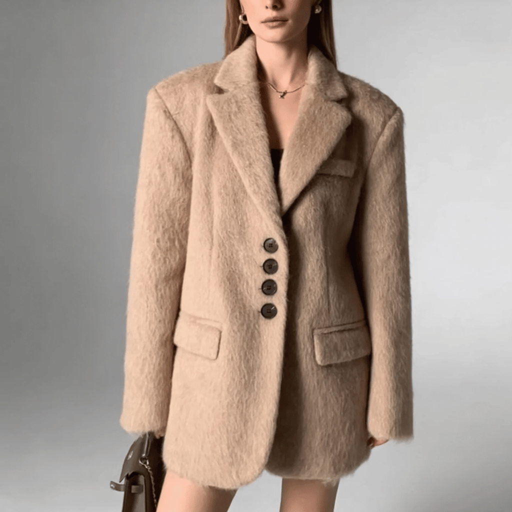 Blazer Feminino de Lã Yngrid Forglows