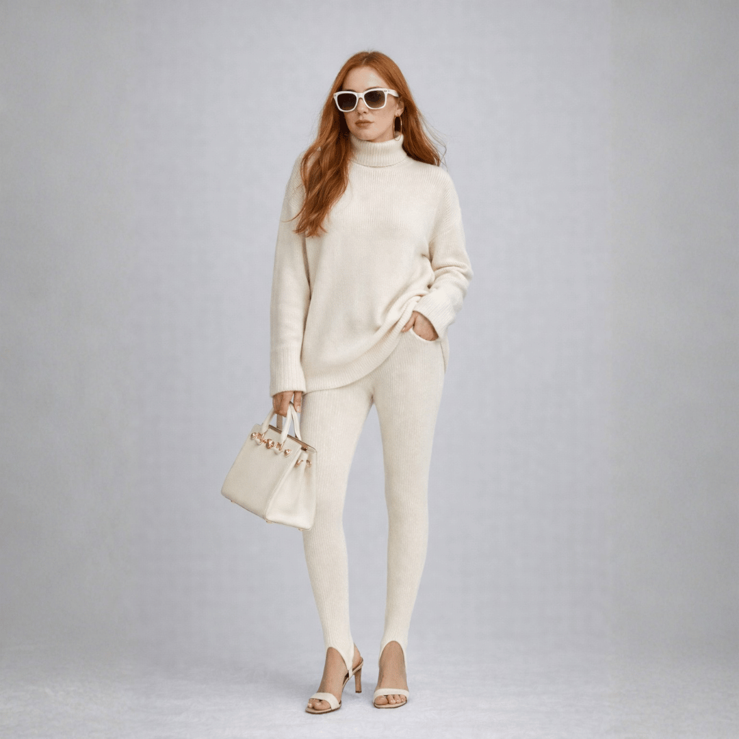 Legging Feminina Canelada com Pezinho Autumn Forglows