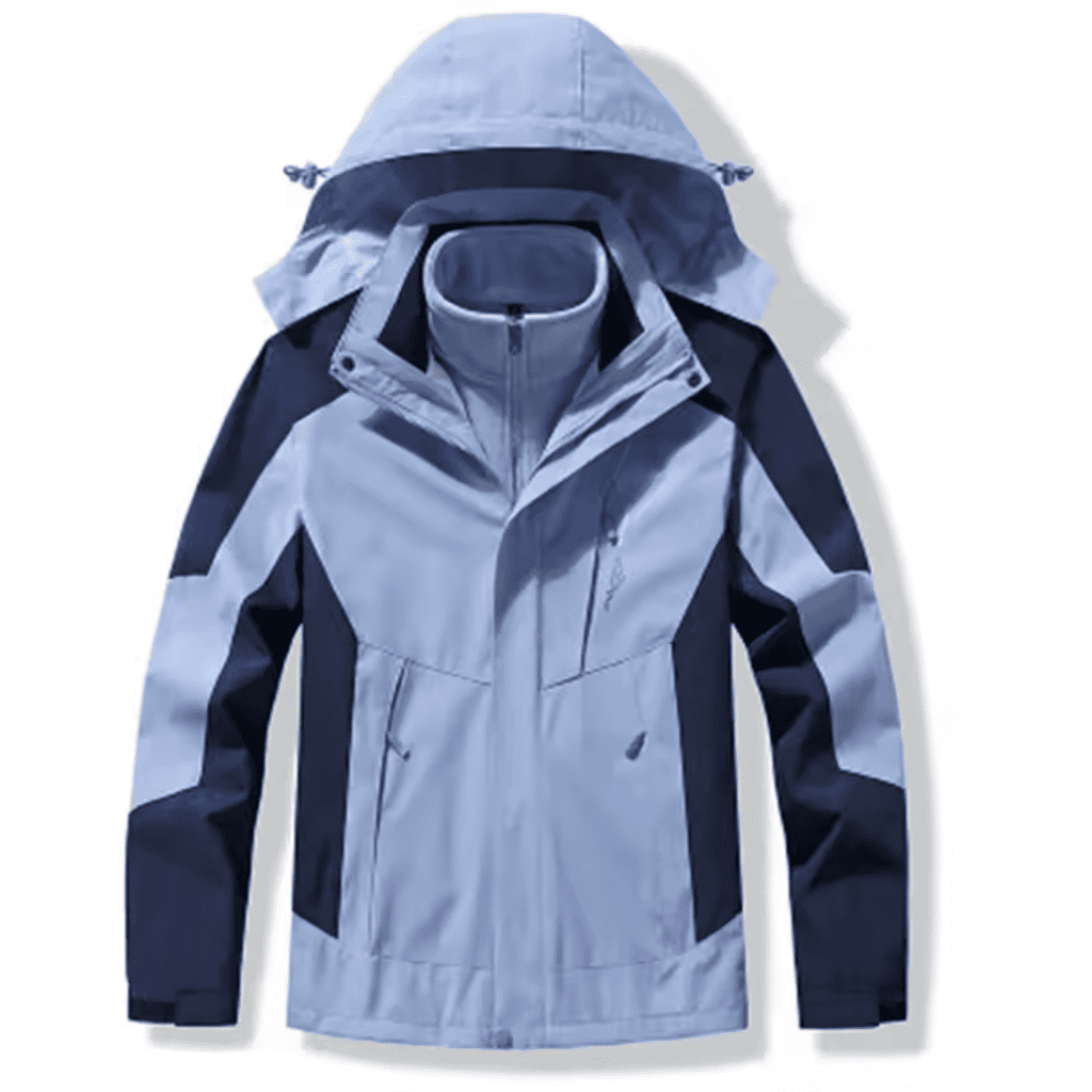 Jaqueta 3 em 1  Impermeável Masculina Forglows