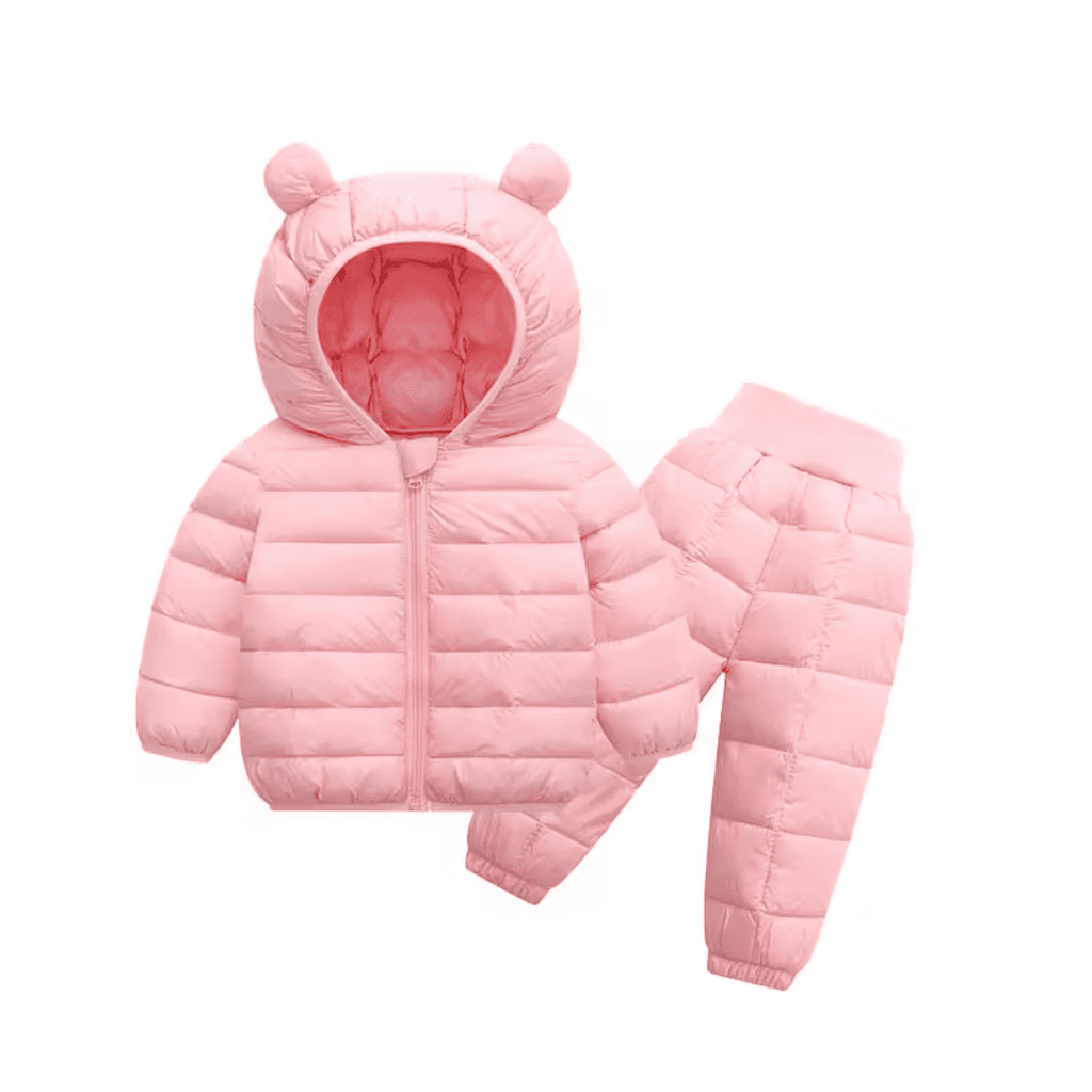 Conjunto Infantil Puffer Térmico Forglows