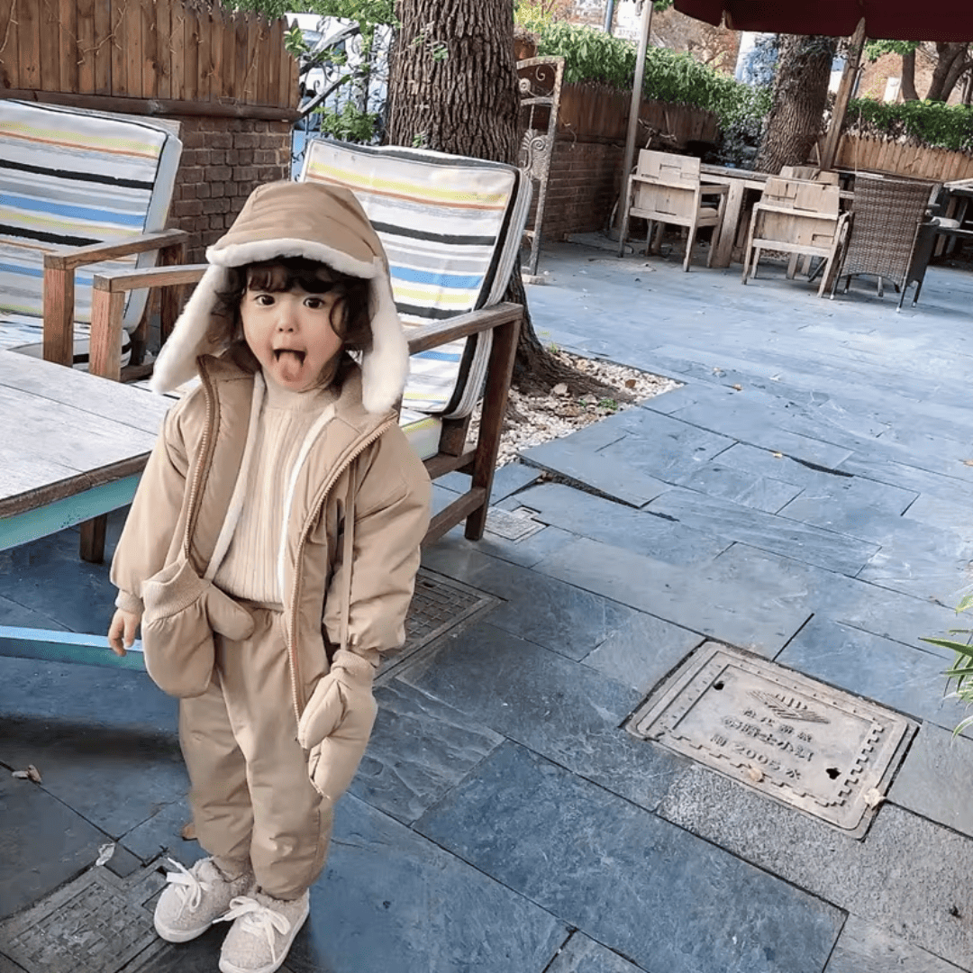 Conjunto de Agasalho Infantil Forrado Forglows