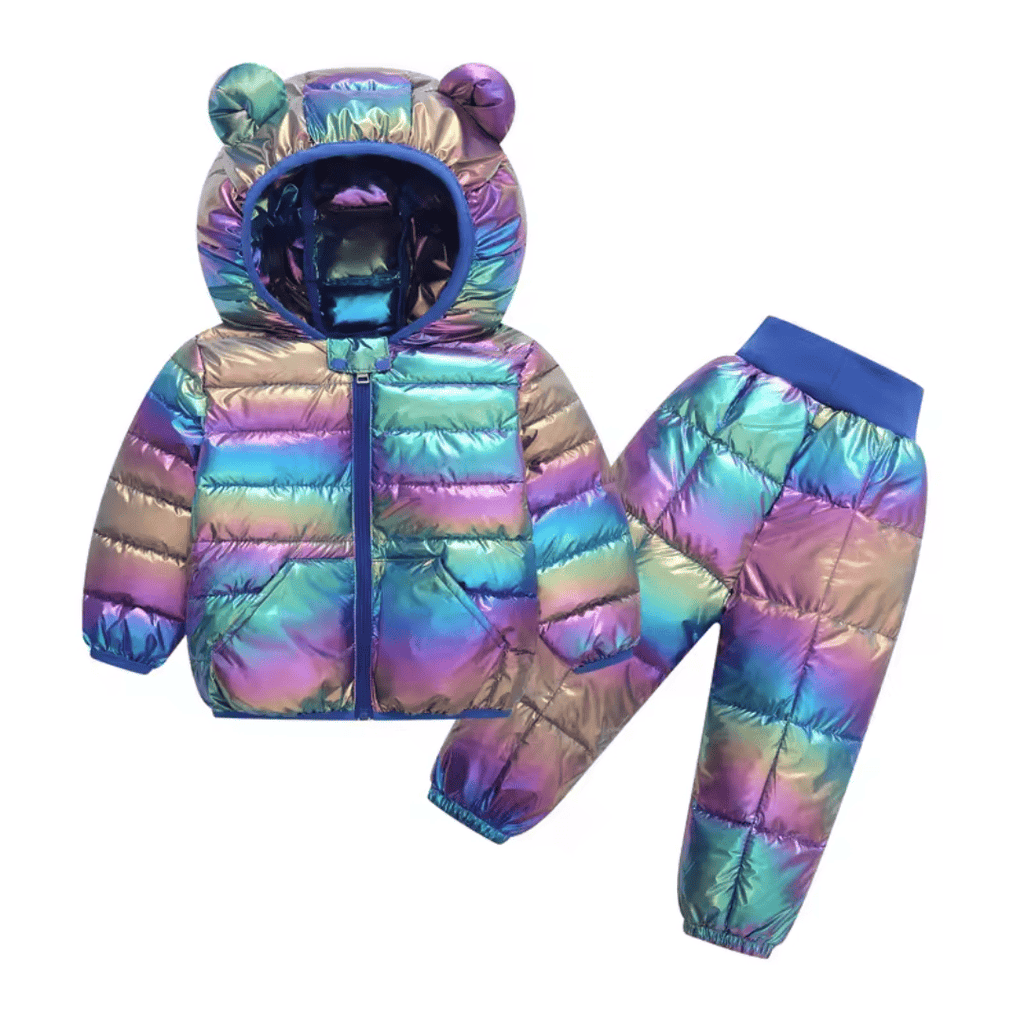 Conjunto Infantil Puffer Térmico Forglows