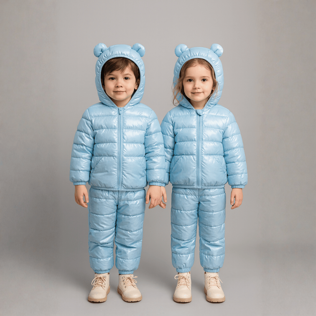 Conjunto Infantil Puffer Térmico Forglows