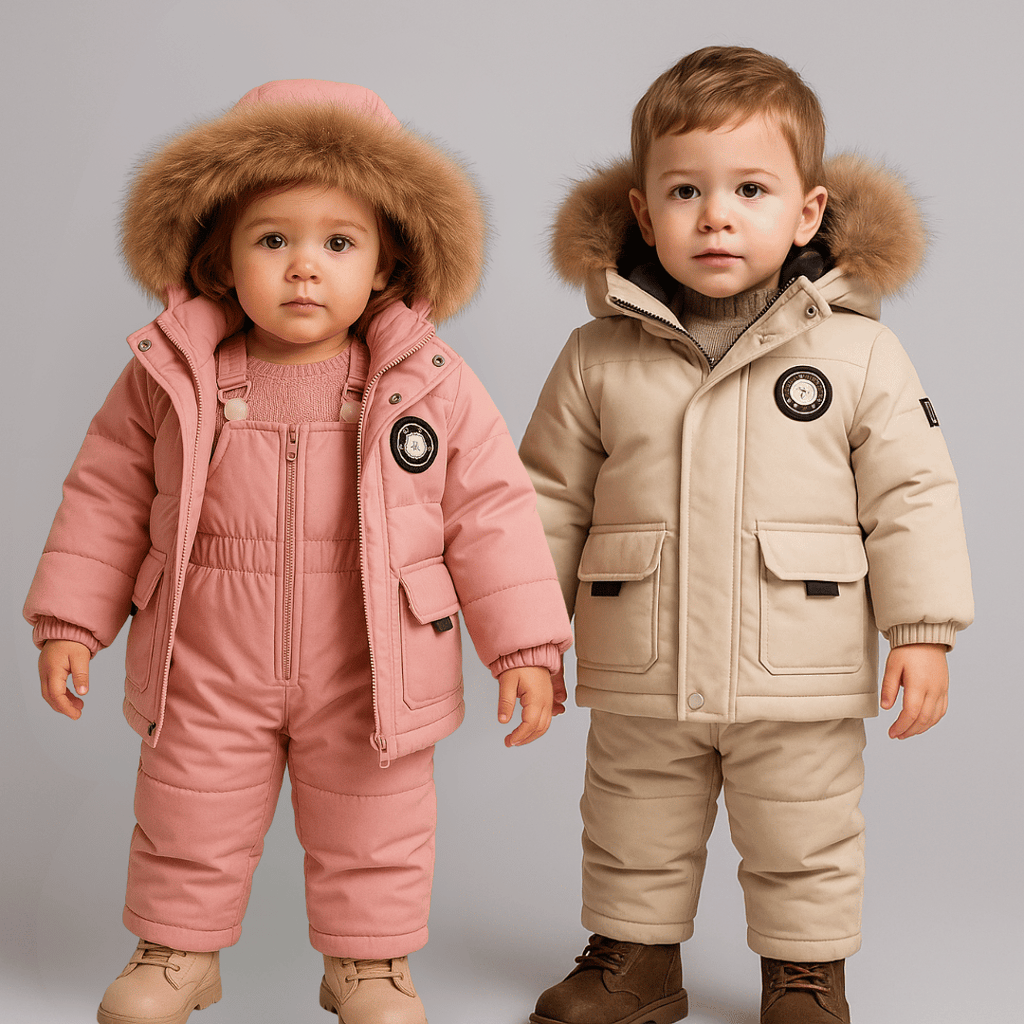 Casaco + Macacão Infantil para Neve Basic Forglows
