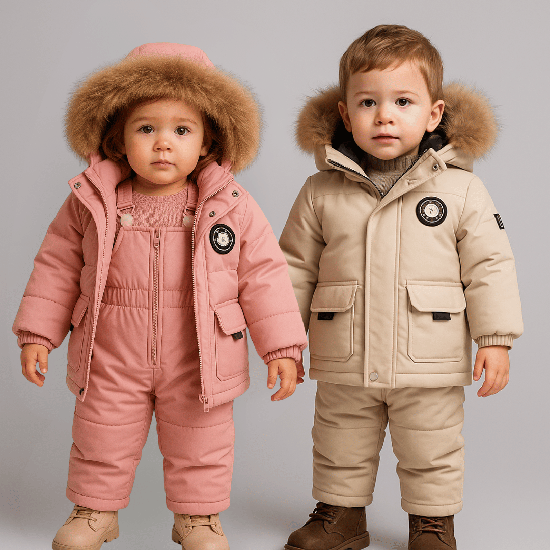 Casaco + Macacão Infantil para Neve Basic Forglows