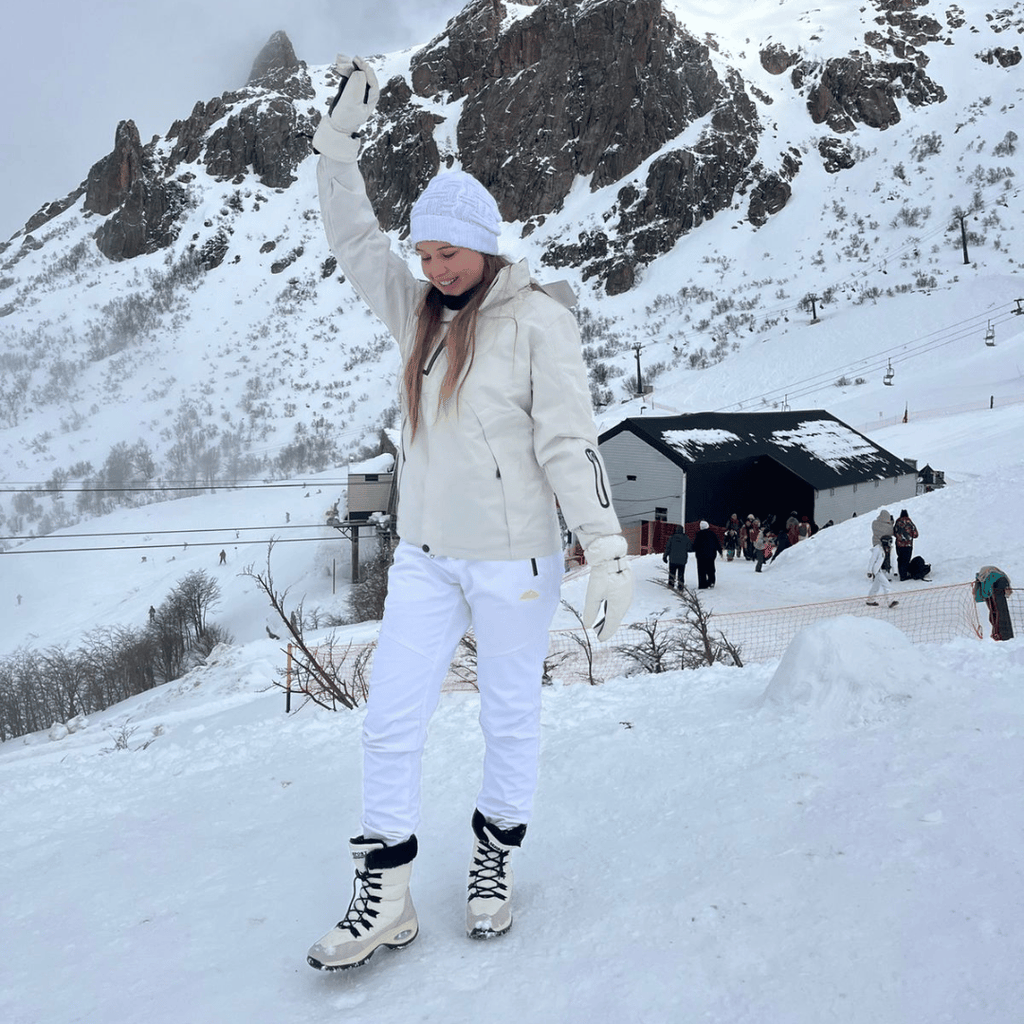 Bota de Neve Feminina com Pelúcia Forglows