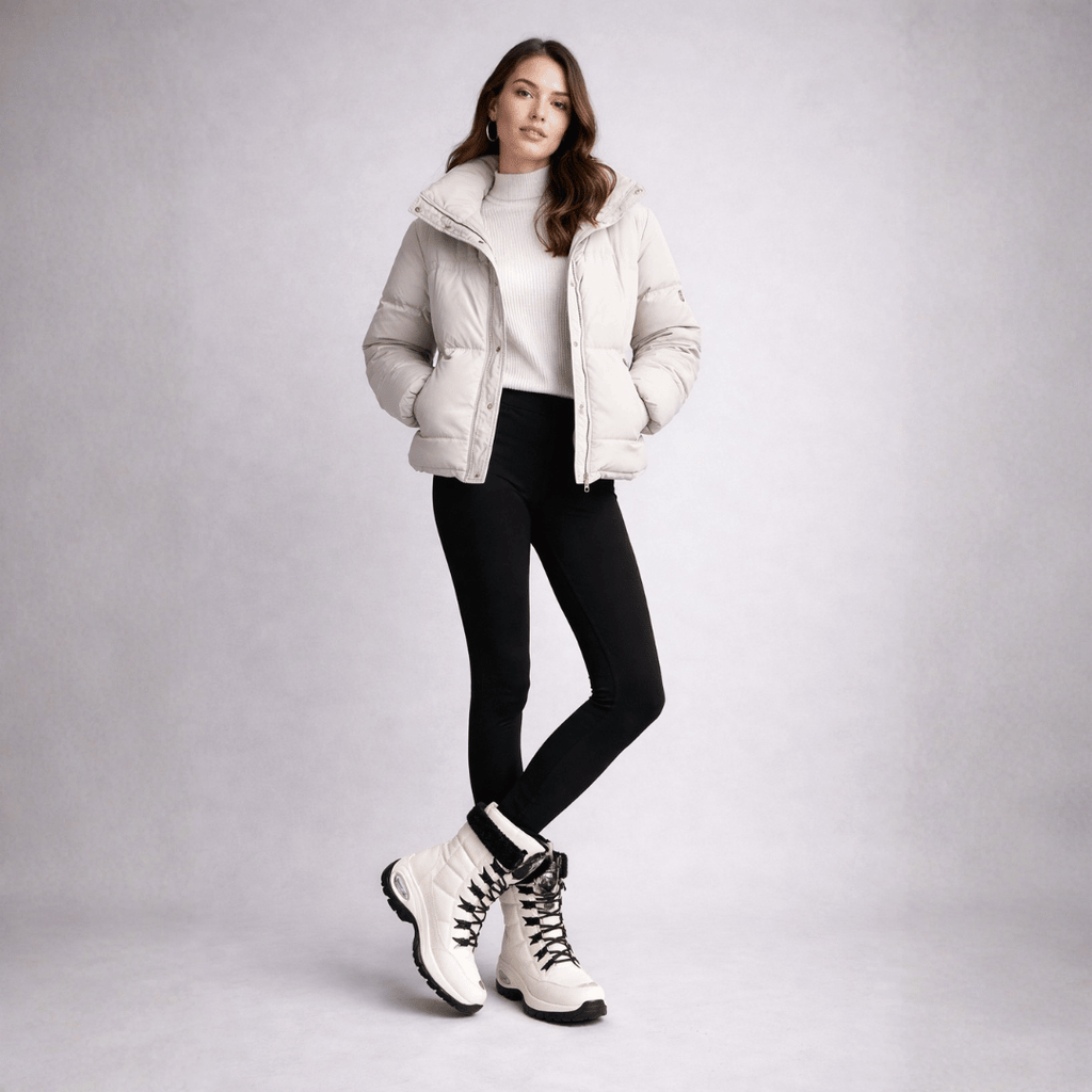 Bota de Neve Feminina com Pelúcia Forglows
