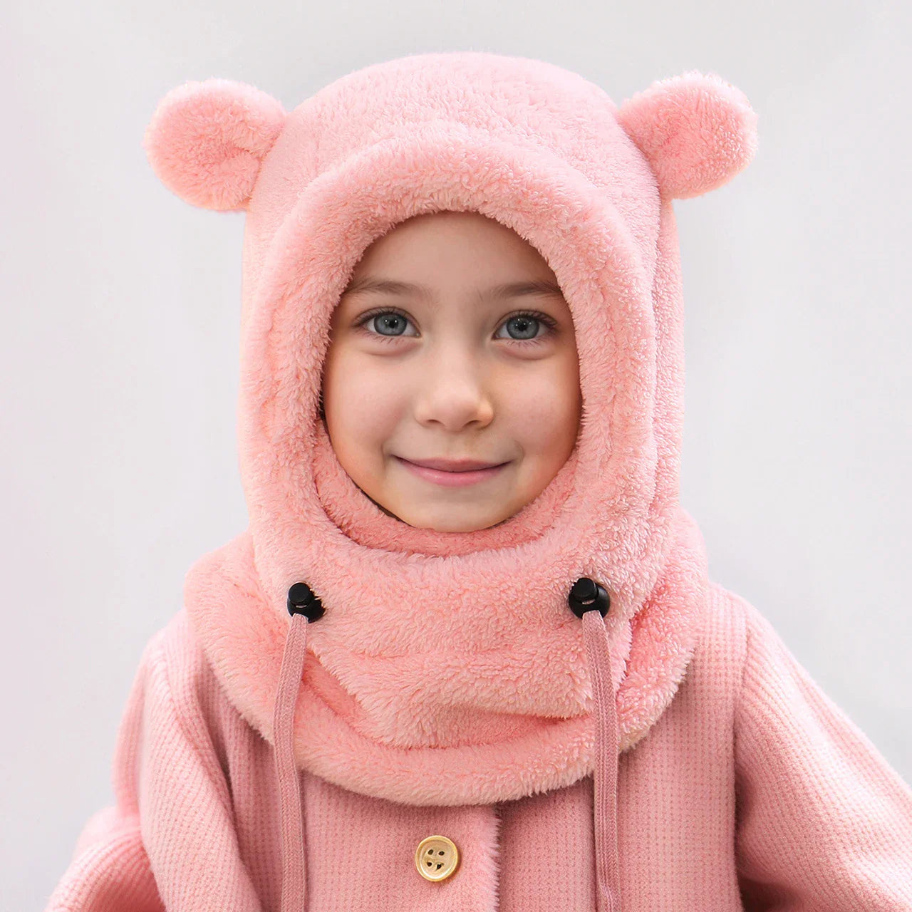 Balaclava Infantil Peluciada Unissex Forglows