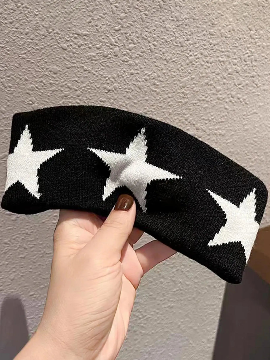 Faixa de Cabelo em Algodão Star Forglows