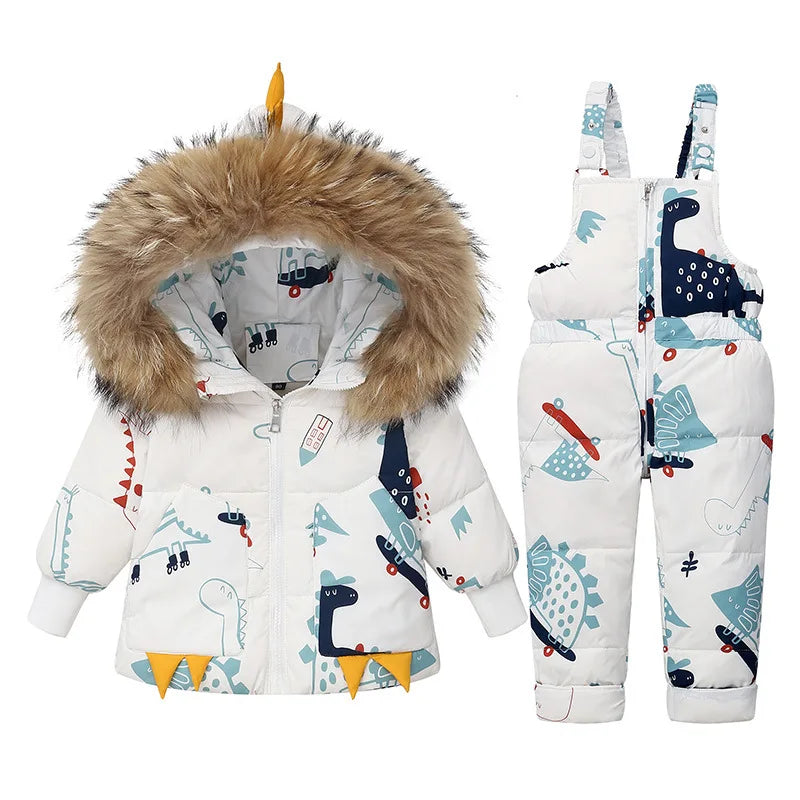 Casaco + Macacão Infantil para Neve Forglows