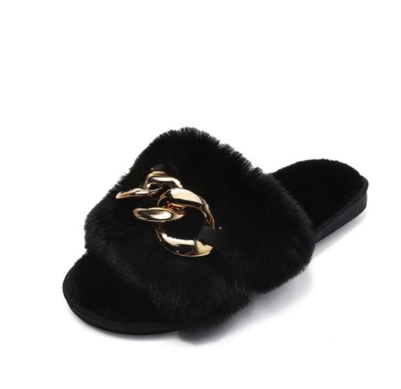 Chinelo Peluciado Correntes Forglows
