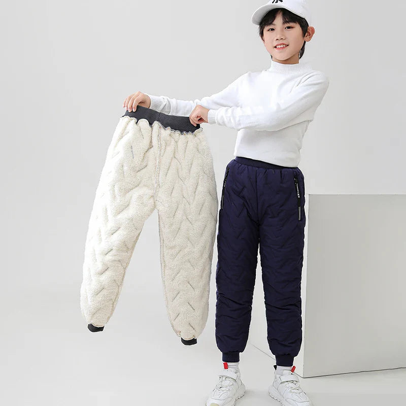 Calça Infantil Impermeável Peluciada Forglows