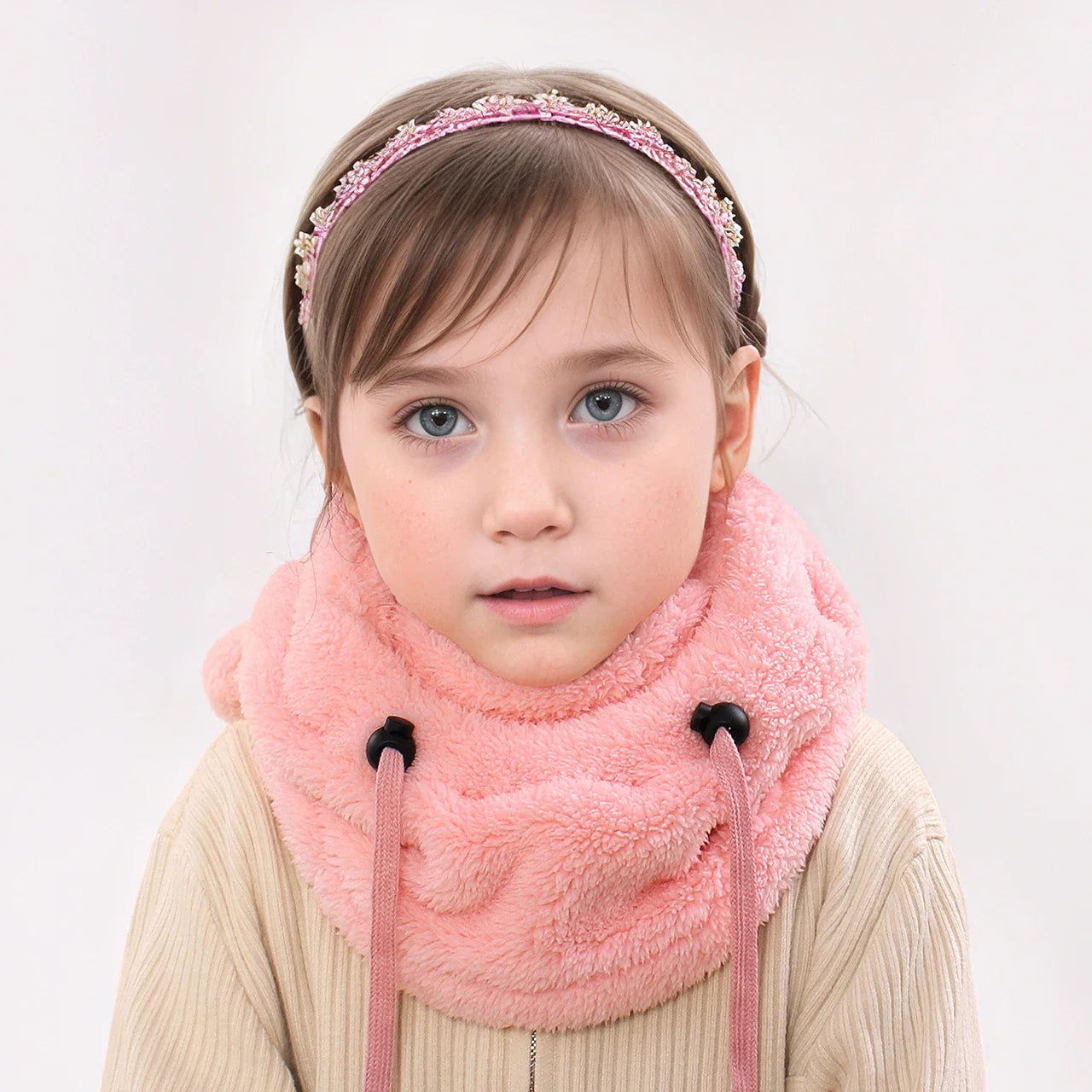 Balaclava Infantil Peluciada Unissex Forglows