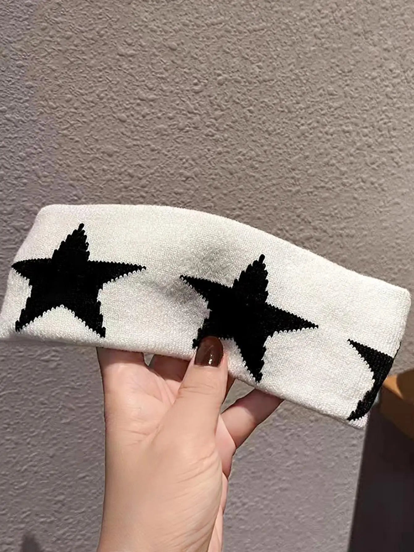 Faixa de Cabelo em Algodão Star Forglows