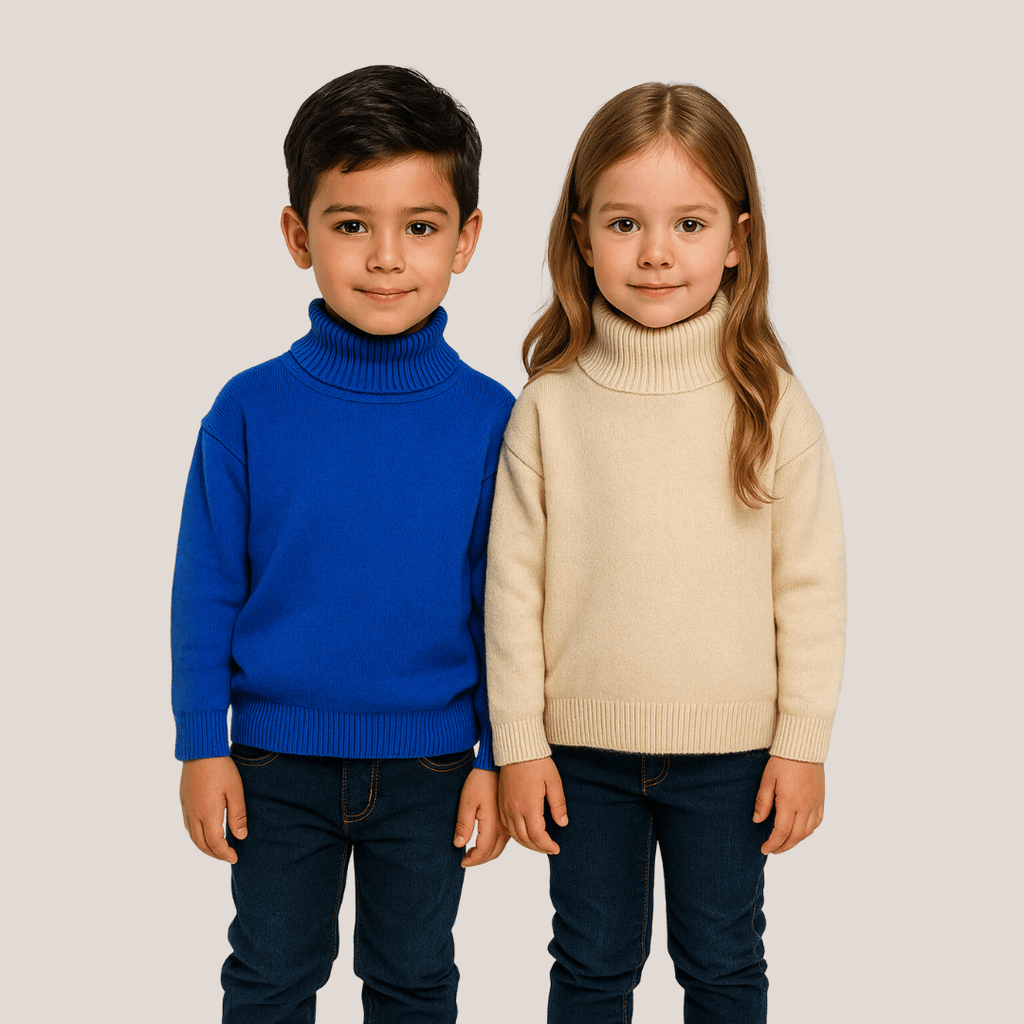 Suéter Infantil Gola Alta Peluciado Forglows