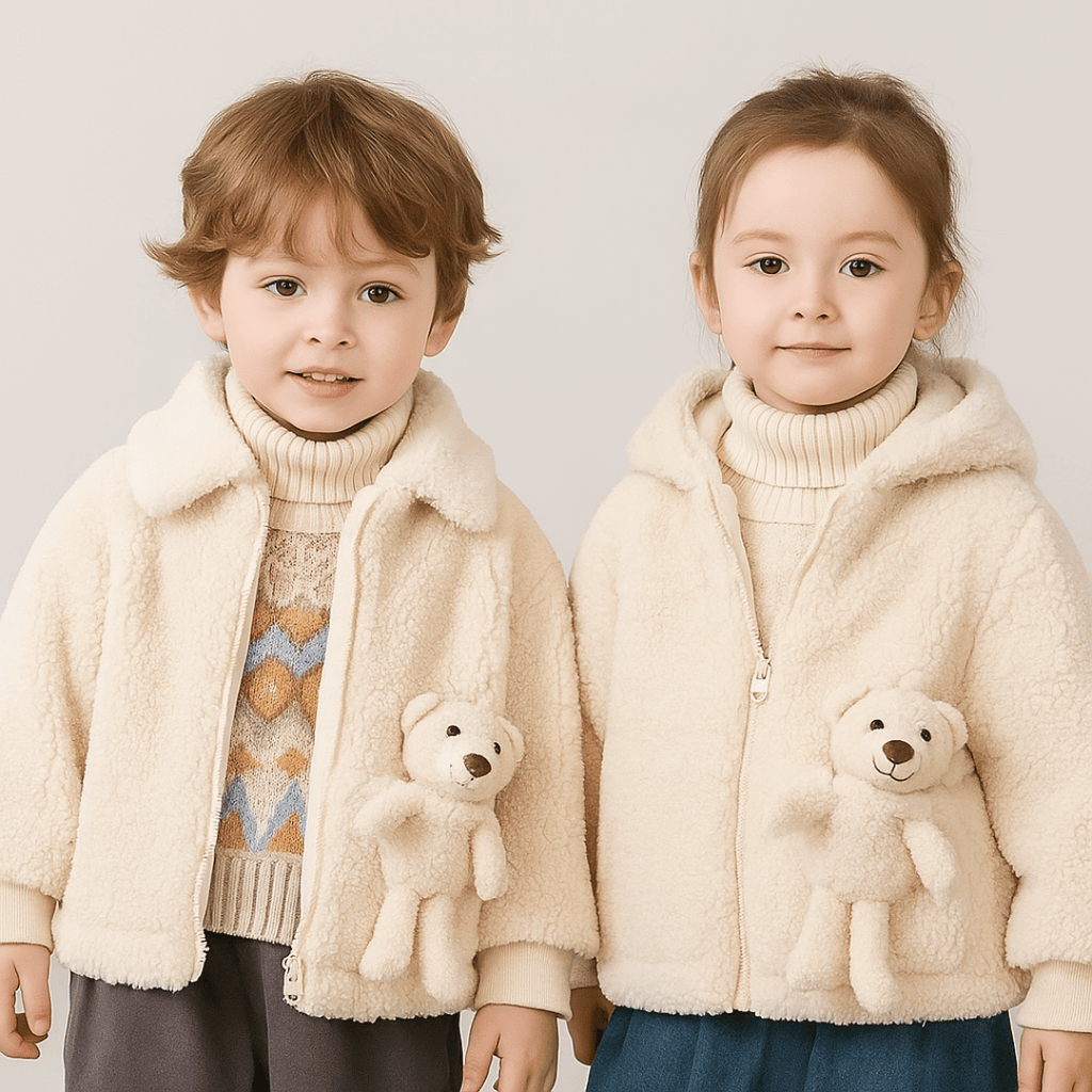 Casaco Infantil de Pelúcia Forglows